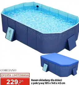 Leroy Merlin Basen składany dla dzieci z pokrywą 185 x 140 x 45 cm oferta