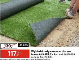 Leroy Merlin Wykładzina dywanowa sztuczna trawa ANKARA 2 x 4 m oferta