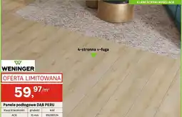 Leroy Merlin Panele podłogowe DĄB PERU oferta
