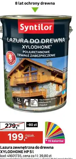 Leroy Merlin Lazura zewnętrzna do drewna XYLODHONE HP oferta