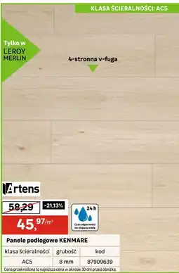 Leroy Merlin Panele podłogowe KENMARE oferta