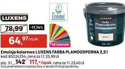 Leroy Merlin Emulsja kolorowa LUXENS FARBA PLAMOODPORNA oferta