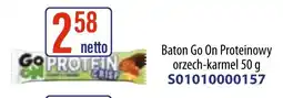 AT Go On Baton Proteinowy orzech-karmel oferta