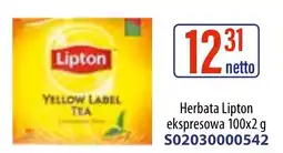 AT Lipton Herbata ekspresowa Yellow Label oferta