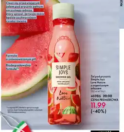 Oriflame Żel pod prysznic Oriflame oferta