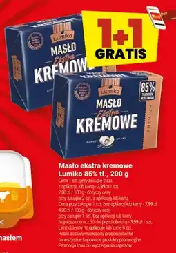 Twój Market Masło ekstra kremowe Lumiko 85% tł oferta