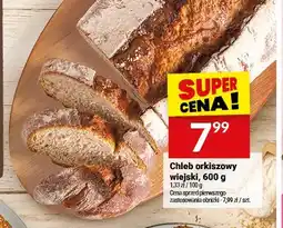 Twój Market Chleb orkiszowy wiejski oferta