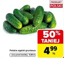 Carrefour Ogórki Polski oferta