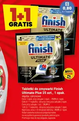 Twój Market Tabletki do zmywarki Finish Ultimate Plus regular oferta