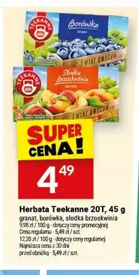 Twój Market Herbata Teekanne 20T borówka oferta