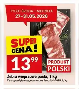 Twój Market Żebra wieprzowe paski oferta