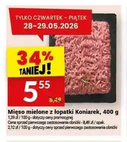 Twój Market Mięso mielone z łopatki Koniarek oferta
