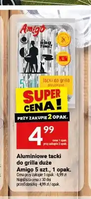 Twój Market Aluminiowe tacki do grilla duże Amigo oferta