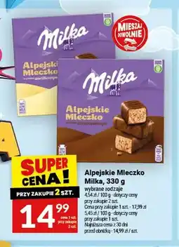 Twój Market Alpejskie Mleczko Milka oferta