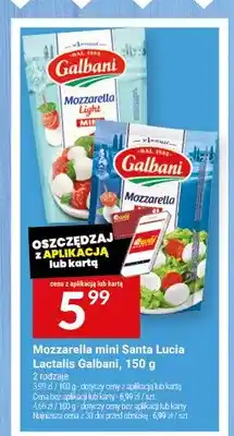 Twój Market Mozzarella mini Santa Lucia Lactalis Galbani oferta
