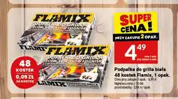 Twój Market Podpałka do grilla biała 48 kostek Flamix oferta