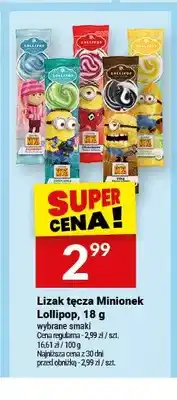 Twój Market Lizak tęcza Minionek Lollipop oferta