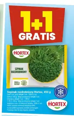 Twój Market Szpinak rozdrobniony Hortex oferta