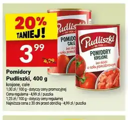 Twój Market Pomidory całe Pudliszki oferta