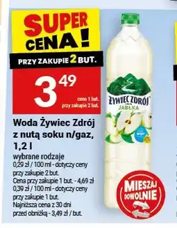 Twój Market Woda Żywiec Zdrój z nutą soku n/gaz oferta