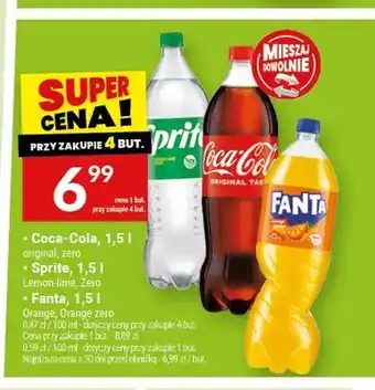 Napój Coca-Cola zero