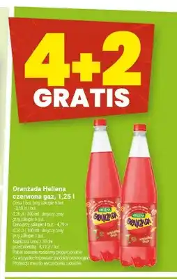 Twój Market Oranżada Hellena czerwona gaz oferta