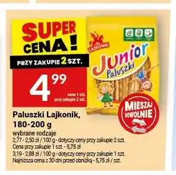 Twój Market Paluszki Lajkonik oferta