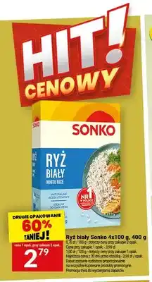 Twój Market Ryż biały Sonko 4-pak oferta