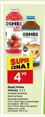 Twój Market Napój Oshee Vitamin lemonade strawberry oferta
