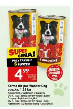 Twój Market Karma dla psa Wonder Dog puszka z jagnięciną oferta