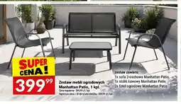 Twój Market Zestaw mebli ogrodowych Manhattan Patio oferta