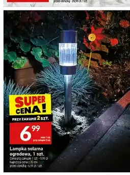 Twój Market Lampka solarna ogrodowa oferta