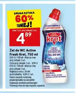 Twój Market Żel do WC Active Fresh Kret oferta