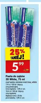 Twój Market Pasta do zębów 3D White cool water oferta