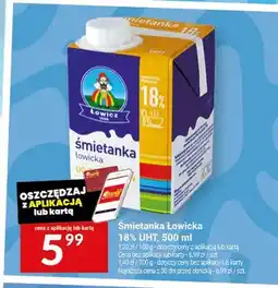 Twój Market Śmietanka Łowicka 18% UHT oferta