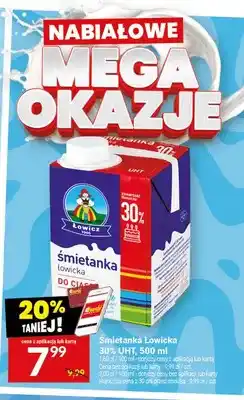 Twój Market Śmietanka Łowicka 30% UHT oferta