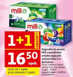Auchan Kapsułki do prania mill oferta