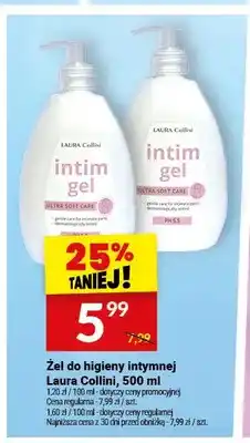 Twój Market Żel do higieny intymnej Laura Collini oferta