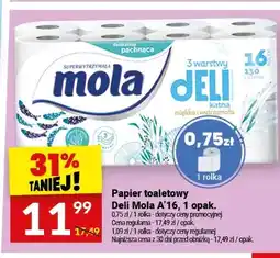 Twój Market Papier toaletowy Deli Mola A'16 oferta