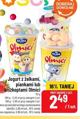Jogurt z żelkami Olmíci