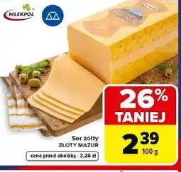 Carrefour Market Ser Złoty Mazur oferta