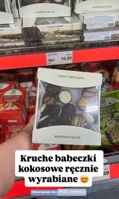 ALDI Babeczki kokosowe Ciasteczka z Krakowa oferta