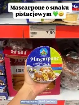 ALDI Mascarpone o smaku pistacjowym Łowicz oferta