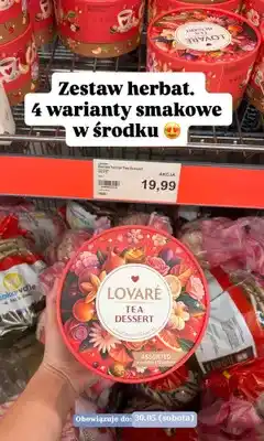 ALDI Zestaw herbat Tea Dessert LOVARÉ oferta