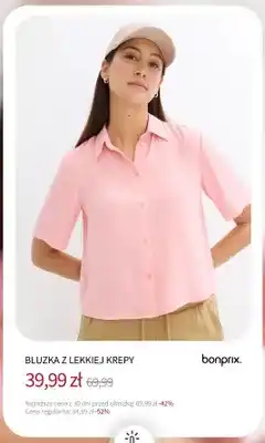 BonPrix Bluzka z lekkiej krepy bonprix oferta