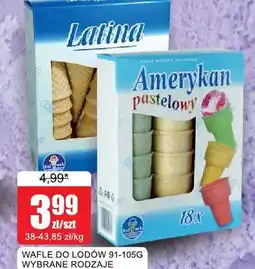 Bingo Wafle do lodów Latina oferta