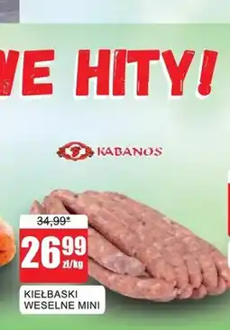 Bingo Kiełbaski weselne mini Kabanos oferta