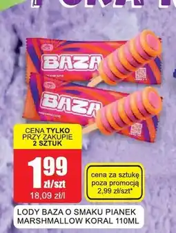 Bingo Lody Baza o smaku pianek marshmallow Koral oferta