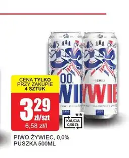 Bingo Piwo bezalkoholowe Żywiec 0.0% oferta