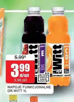 Bingo Napój funkcjonalny Dr Witt Czarna porzeczka z granatem oferta